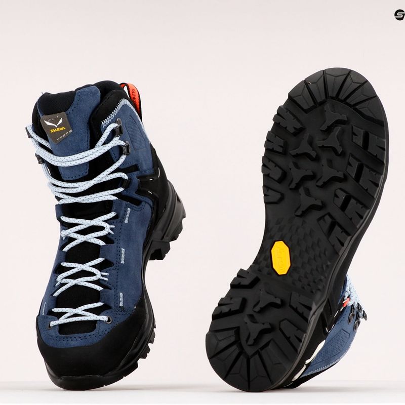 Cizme de trekking pentru femei Salewa MTN Trainer 2 Mid GTX albastru marin 00-0000061398 11