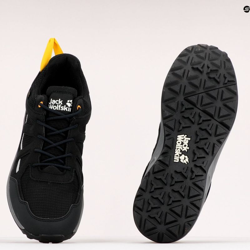 Cizme de trekking pentru bărbați Jack Wolfskin Woodland 2 Texapore Low negru 4051271_6055 9