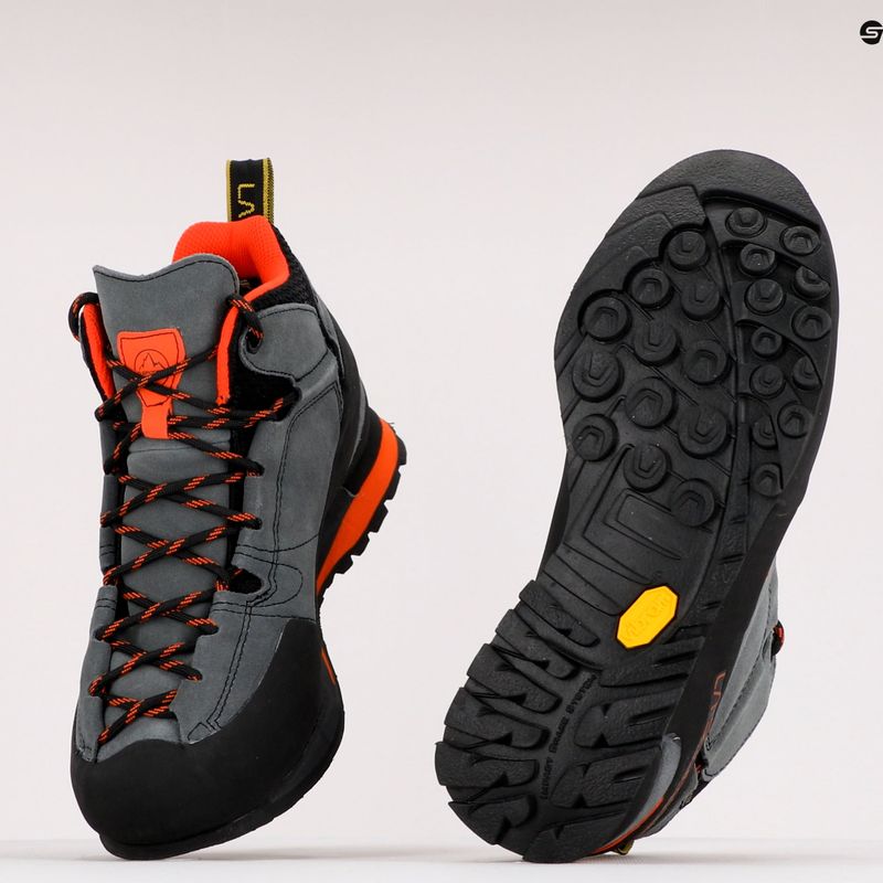 Cizme de trekking pentru bărbați La Sportiva Boulder X Mid gri 17E900304_40 9