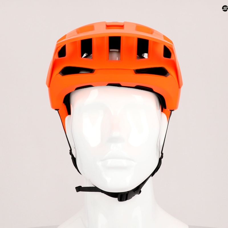 Cască de bicicletă POC Kortal Race MIPS fluorescent orange/uranium/black matt 9