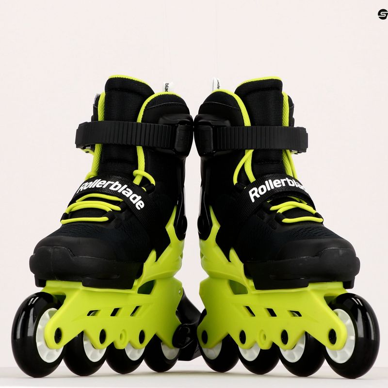 Rollerblade Microblade role pentru copii negru și galben 7101700215 9