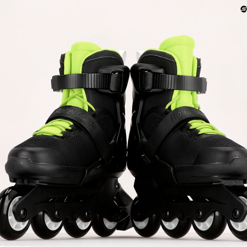 Rollerblade Microblade patine pentru copii negru/verde 07221900 T83 11