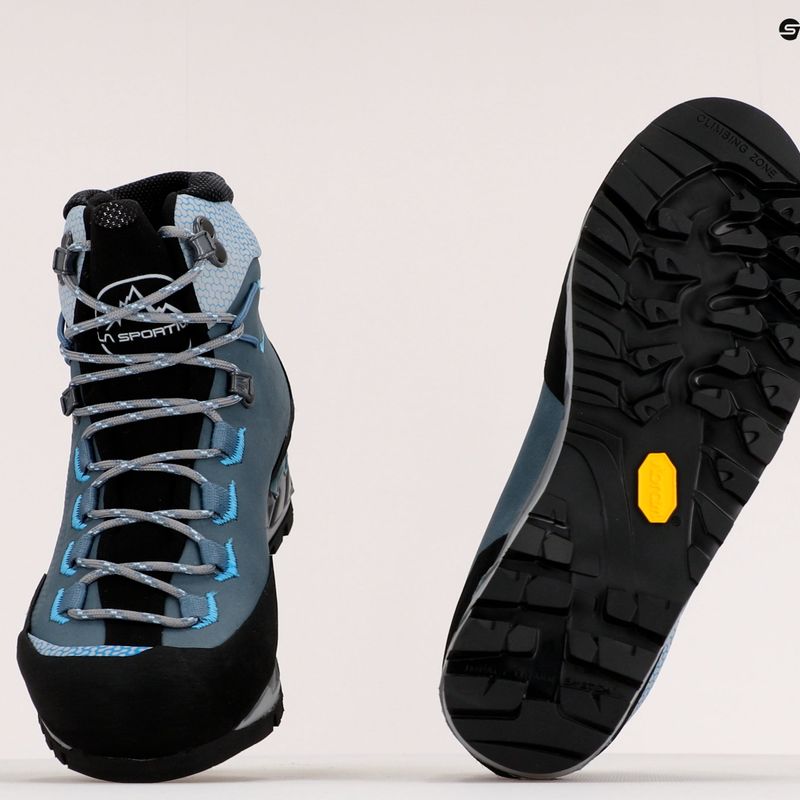 La Sportiva Trango Tech Leather cizme de drumeție pentru femei albastru 21T903624_37 9