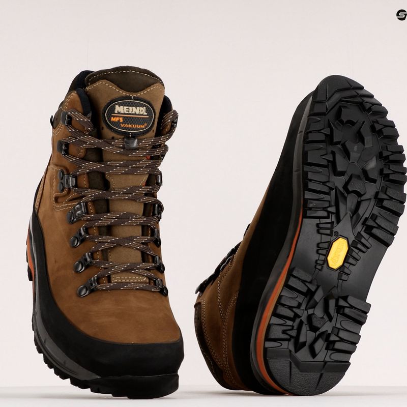 Cizme înalte de trekking pentru bărbați Meindl Vakuum Lady GTX maro 2843/10 9