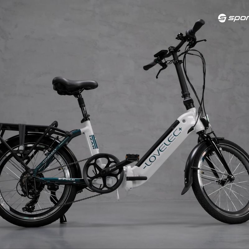 Lovelec Izar 12Ah bicicletă electrică albă B400256 17