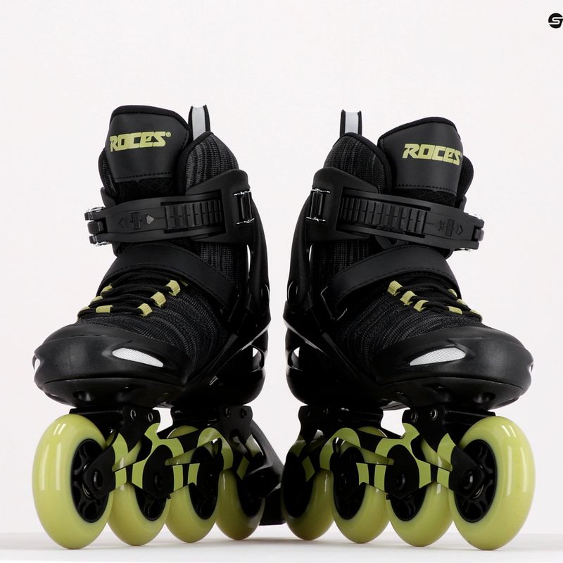 Patine cu rotile pentru bărbați Roces Warp Thread TIF negru 400874 7