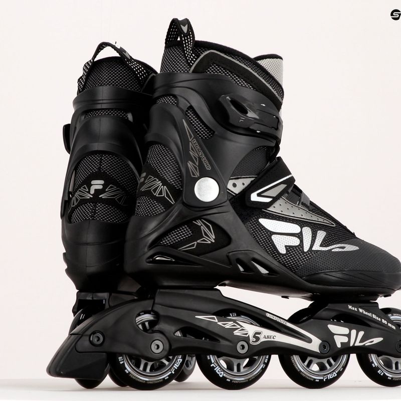 Patine cu rotile pentru bărbați FILA Legacy Comp black/grey 9