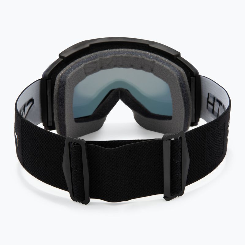 Ochleari de schi Smith Squad XL black/chrp sun red mirror/chrp storm yellow flash 4