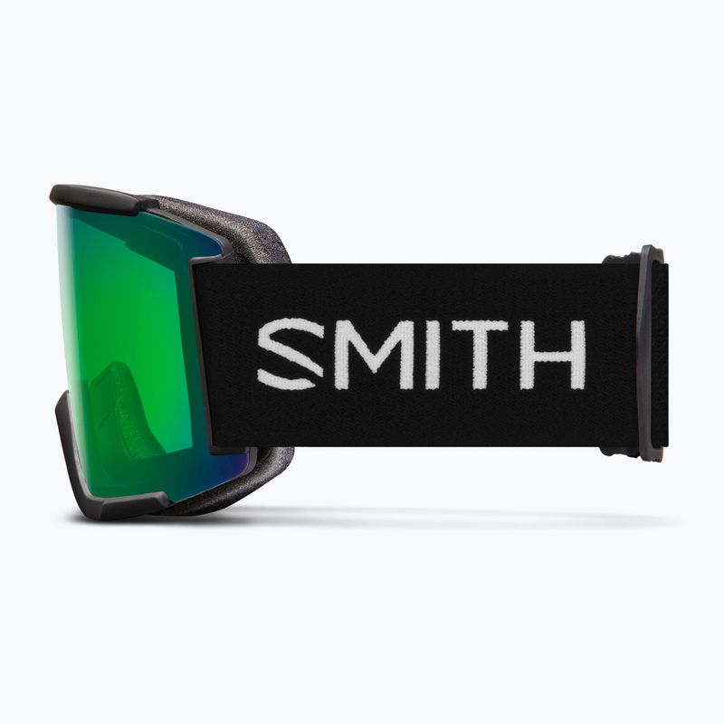 Ochleari de schi Smith Squad XL black/chrpeverydaygreenmirror/ chrpstormroseflash 4