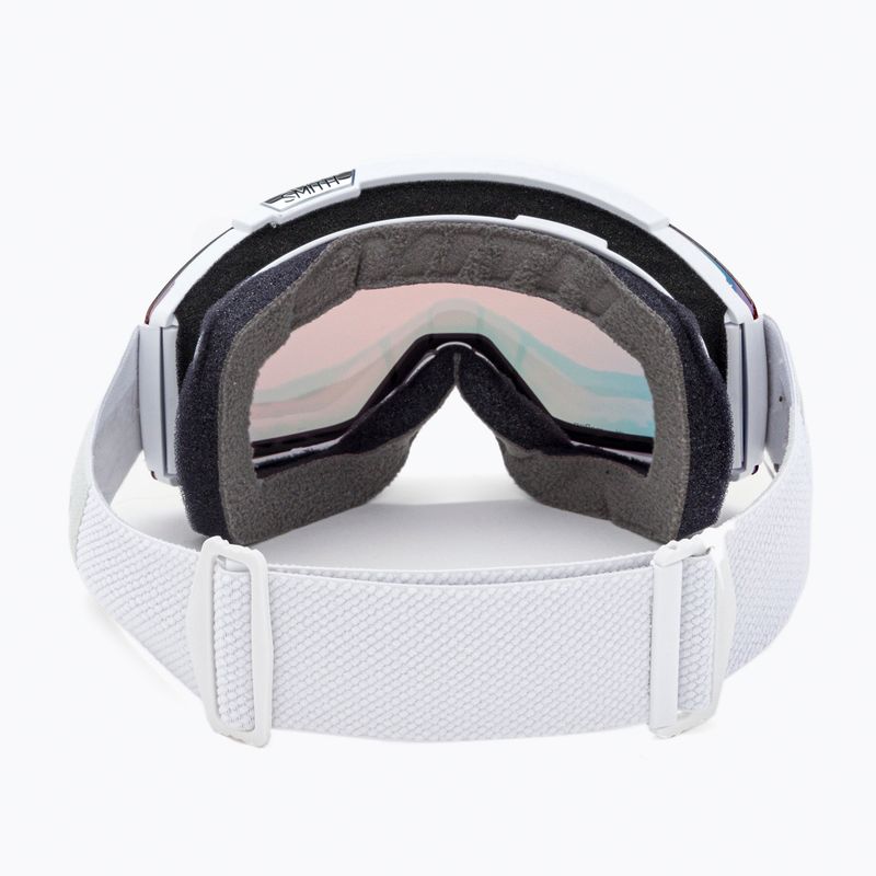 Ochelari de schi Smith Squad white vapor/chromapop photochromic red mirror M00668 3