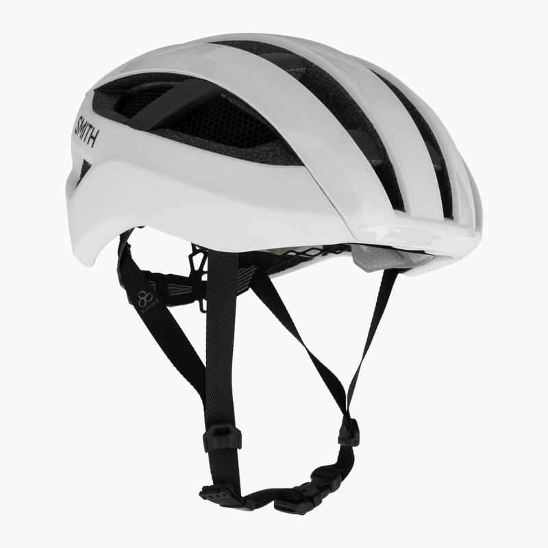 Cască de bicicletă Smith Network MIPS alb/alb mat