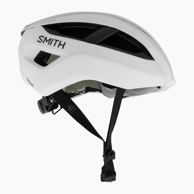Cască de bicicletă Smith Network MIPS alb/alb mat 4