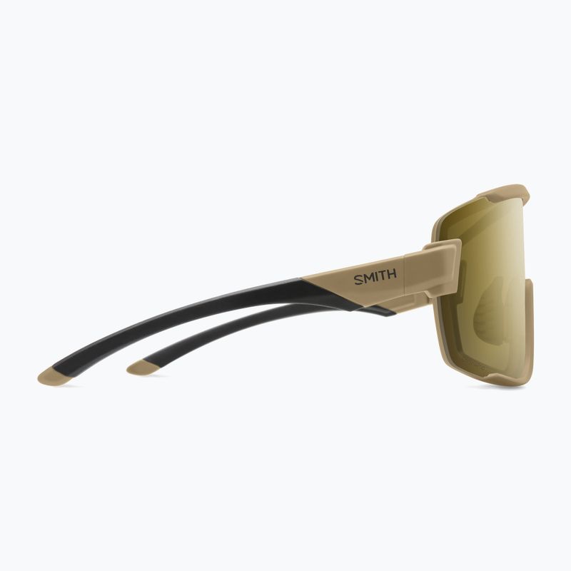 Ochelari de soare Smith Wildcat mat safari/chromapop negru auriu negru 3