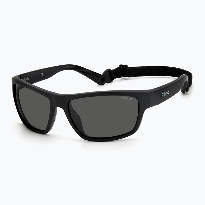 Ochelari de soare Polaroid PLD 7037/S matte black/grey polarized 2