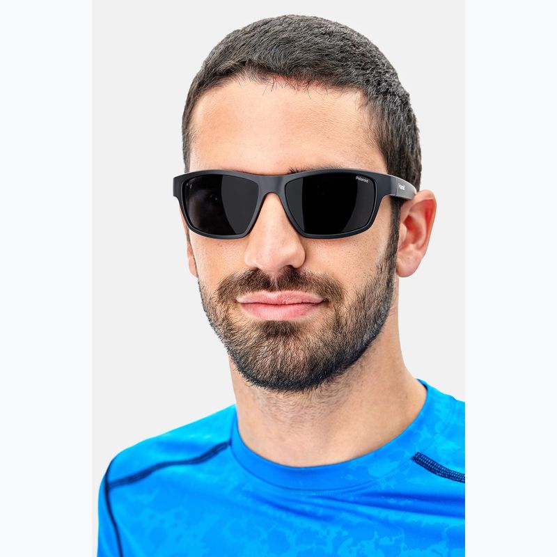 Ochelari de soare Polaroid PLD 7037/S matte black/grey polarized 9
