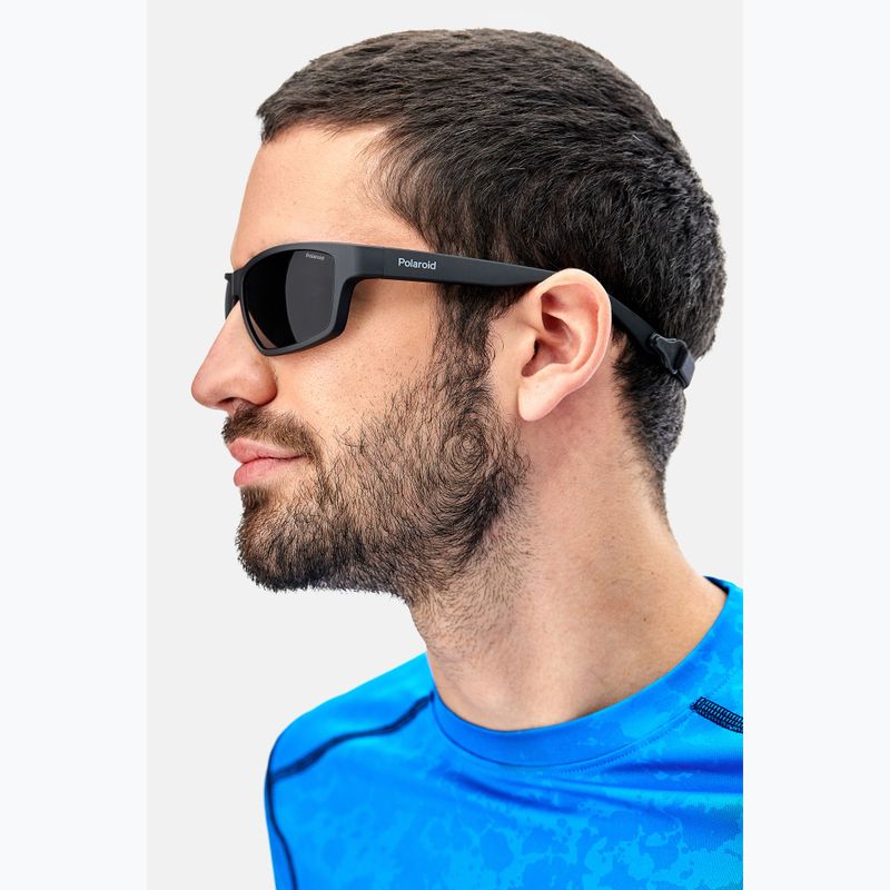 Ochelari de soare Polaroid PLD 7037/S matte black/grey polarized 10