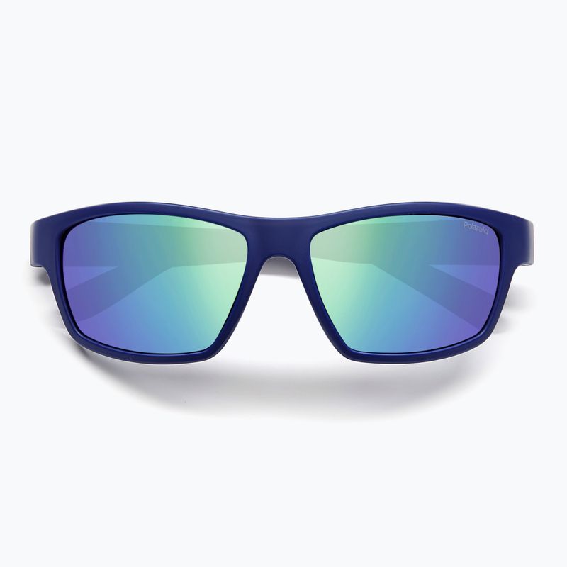 Ochelari de soare Polaroid PLD 7037/S matt blue/greygreen mirror polarized 4