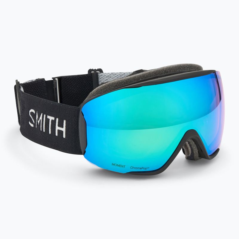 Ochelari de schi  Smith Moment black/chromapop everyday green mirror