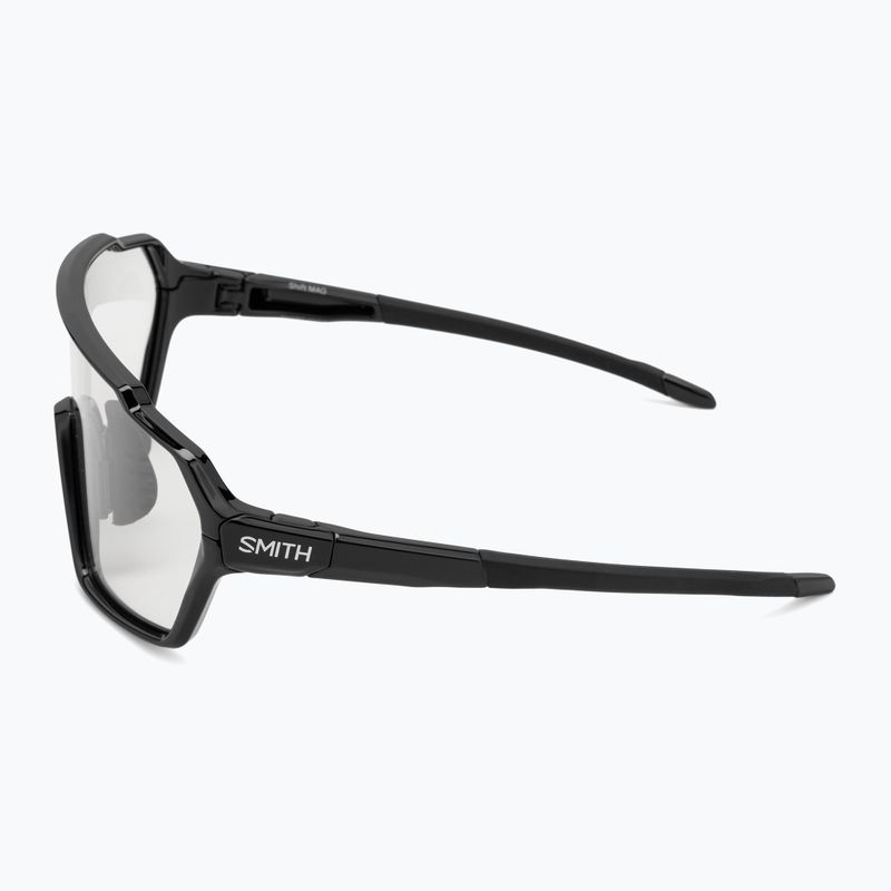 Ochelari de soare Smith Shift MAG negru / fotocromic fotocromic transparent spre gri 5