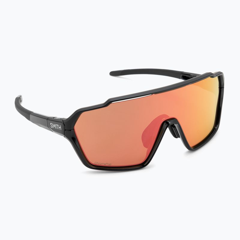 Ochelari de soare Smith Shift MAG negru/roșu cromat cu oglindă roșie 2