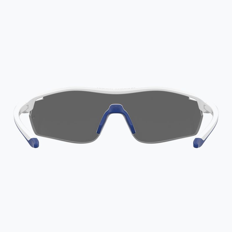 Ochelari de soare pentru copii Under Armour 7001/S S3 matte white/blue multilayer oleophobic 4