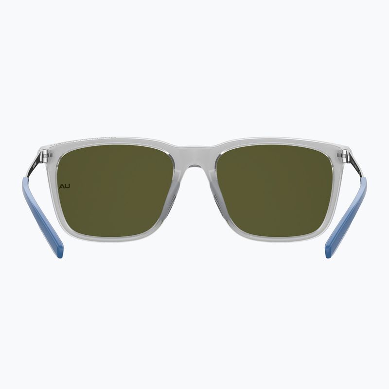 Ochelari de soare pentru bărbați Under Armour Reliance crystal grey/blue multilayer 4