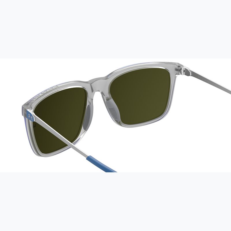 Ochelari de soare pentru bărbați Under Armour Reliance crystal grey/blue multilayer 6