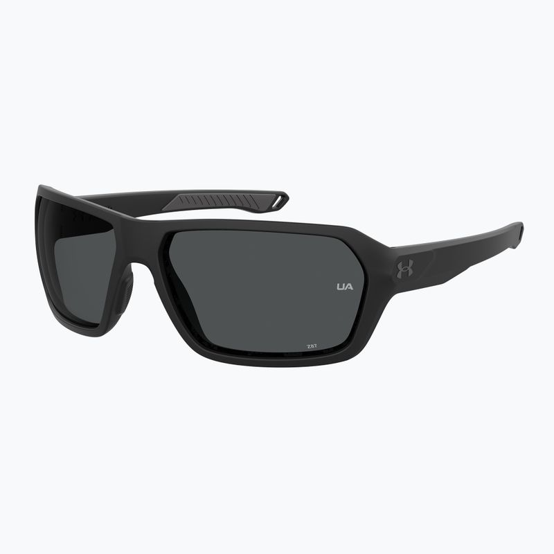Ochelari de soare pentru bărbați Under Armour Recon matte black/grey oleophobic 2