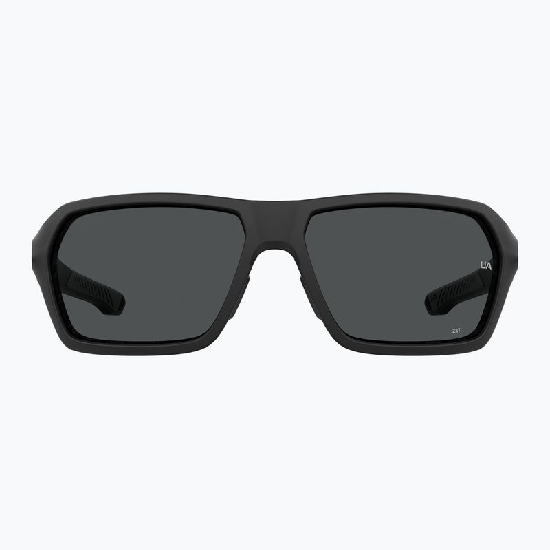 Ochelari de soare pentru bărbați Under Armour Recon matte black/grey oleophobic 3