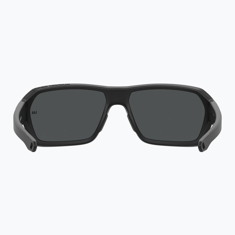 Ochelari de soare pentru bărbați Under Armour Recon matte black/grey oleophobic 4
