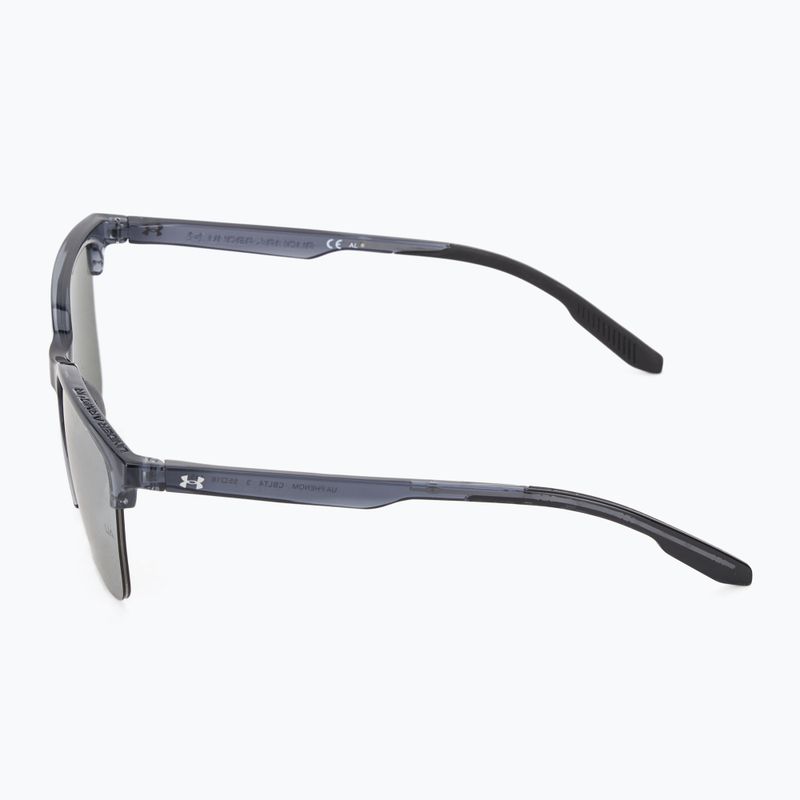 Ochelari de soare pentru bărbați Under Armour Phenom grey/silver mirror 4