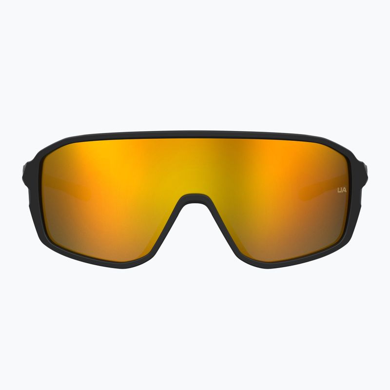 Ochelari de soare pentru bărbați Under Armour Gameday/G S3 matte black/orange multilayer oleophobic 3