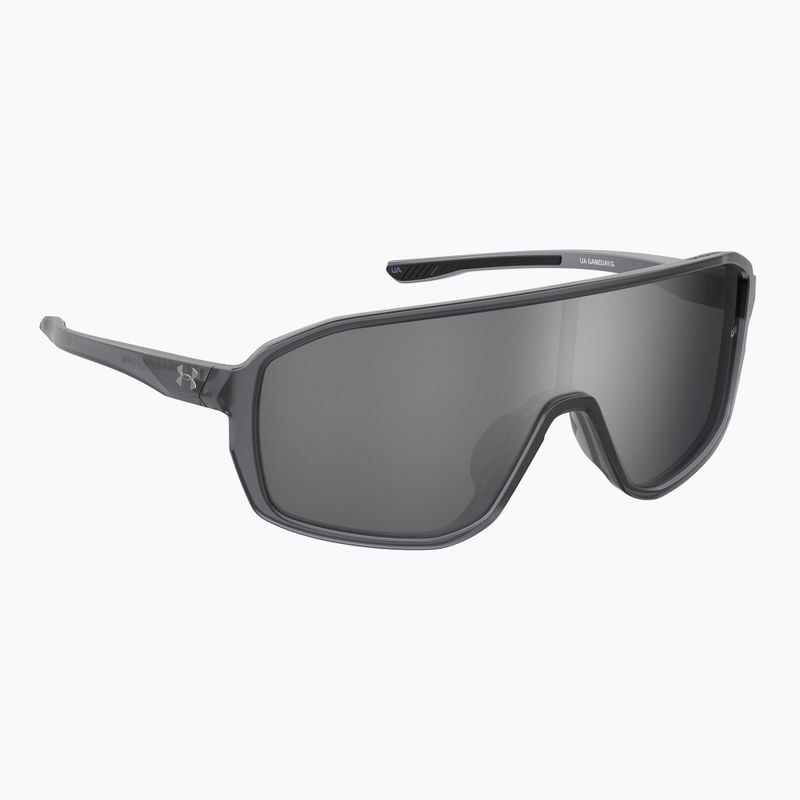 Ochelari de soare pentru bărbați Under Armour Gameday/G S3 crystal grey/silver oleophobic