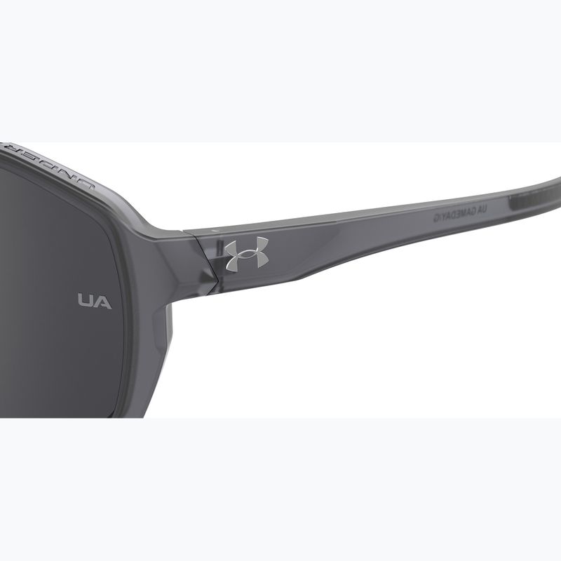 Ochelari de soare pentru bărbați Under Armour Gameday/G S3 crystal grey/silver oleophobic 7