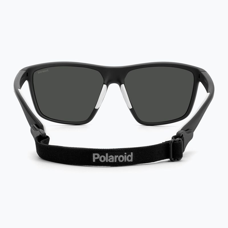 Ochelari de soare pentru bărbați Polaroid PLD 7040/S black grey/grey polarized 5