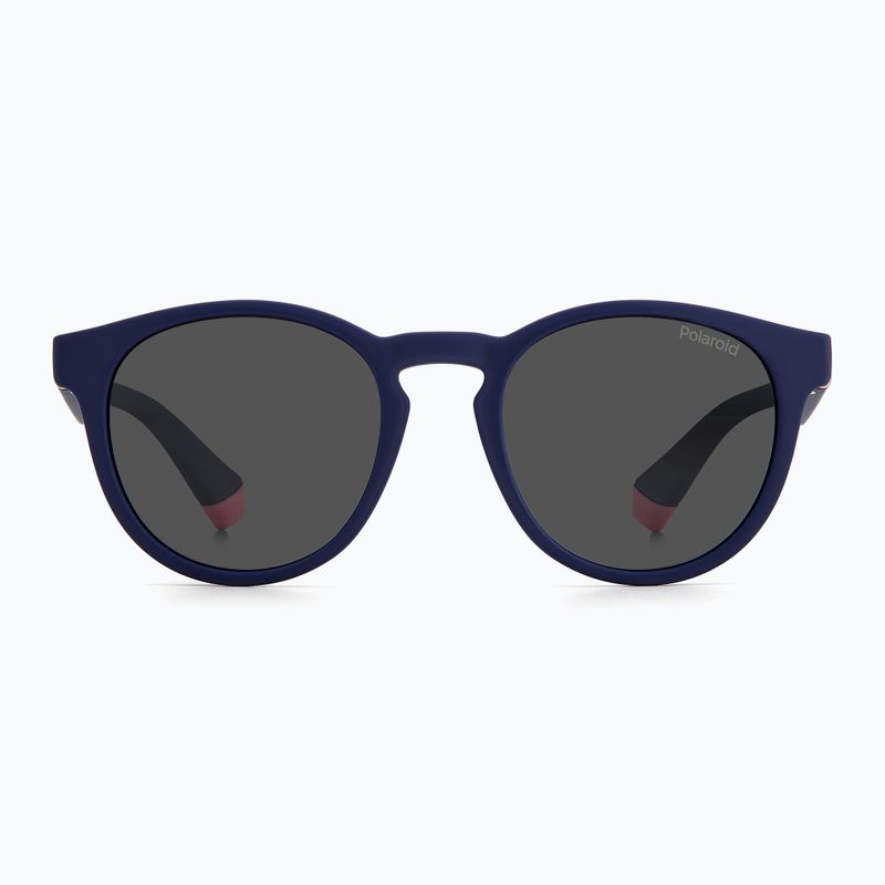 Ochelari de soare polarizați pentru copii Polaroid PLD 8048/S albastru roz/gri 3