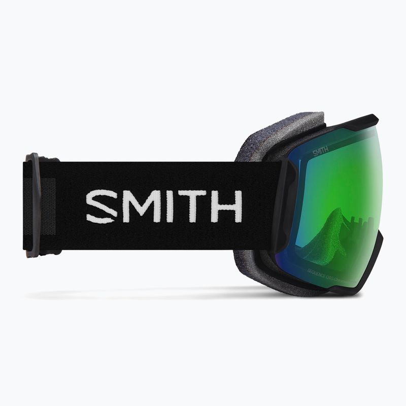 Ochelari de schi Smith Sequence OTG S2 black/chromapop everyday green mirror 4