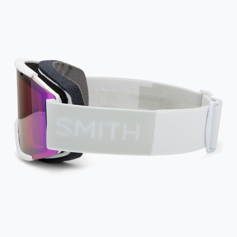 Ochleari de schi Smith Squad white vapor/chromapop everyday violet mirror/clear 4