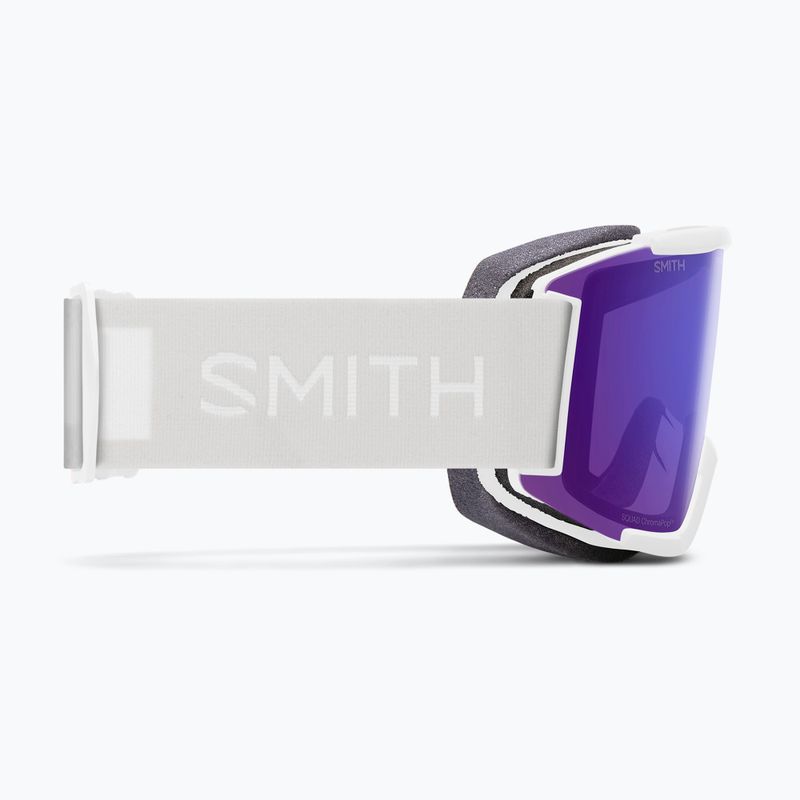 Ochleari de schi Smith Squad white vapor/chromapop everyday violet mirror/clear 3