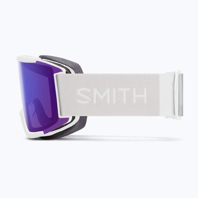 Ochleari de schi Smith Squad white vapor/chromapop everyday violet mirror/clear 4