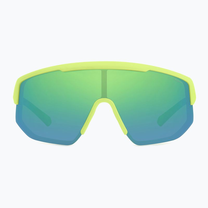 Ochelari de soare Polaroid PLD 7047/S matte lime/greygreen mirror polarized 3