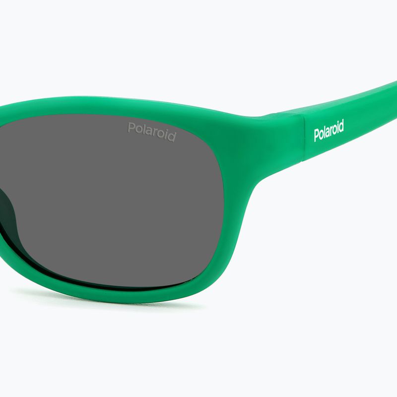 Ochelari de soare pentru copii Polaroid PLD K006/S green/grey polarized 5