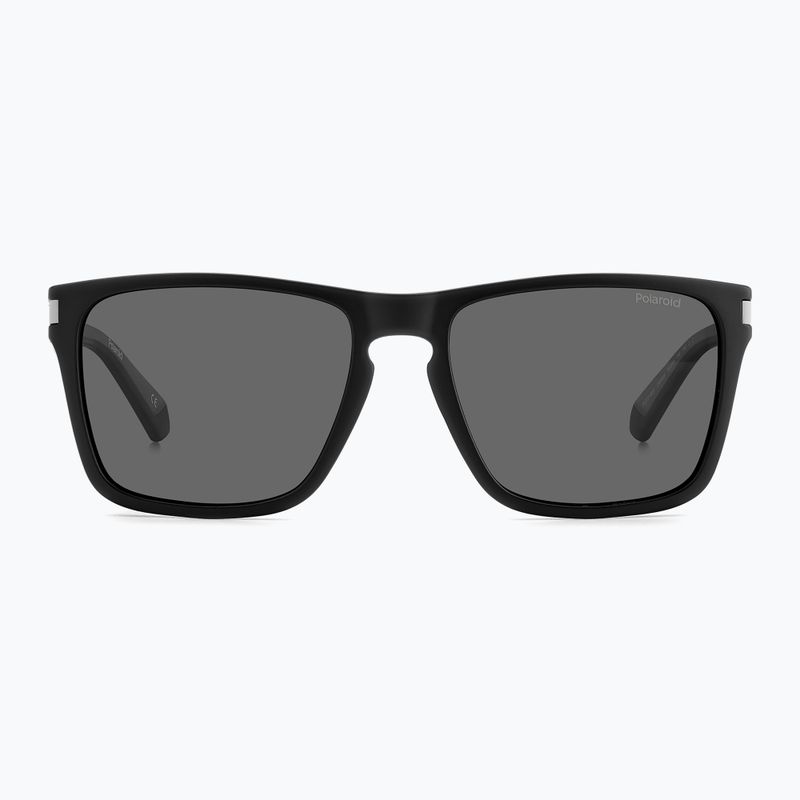 Ochelari de soare polarizați Polaroid PLD 2139/S negru mat gri/gri 3