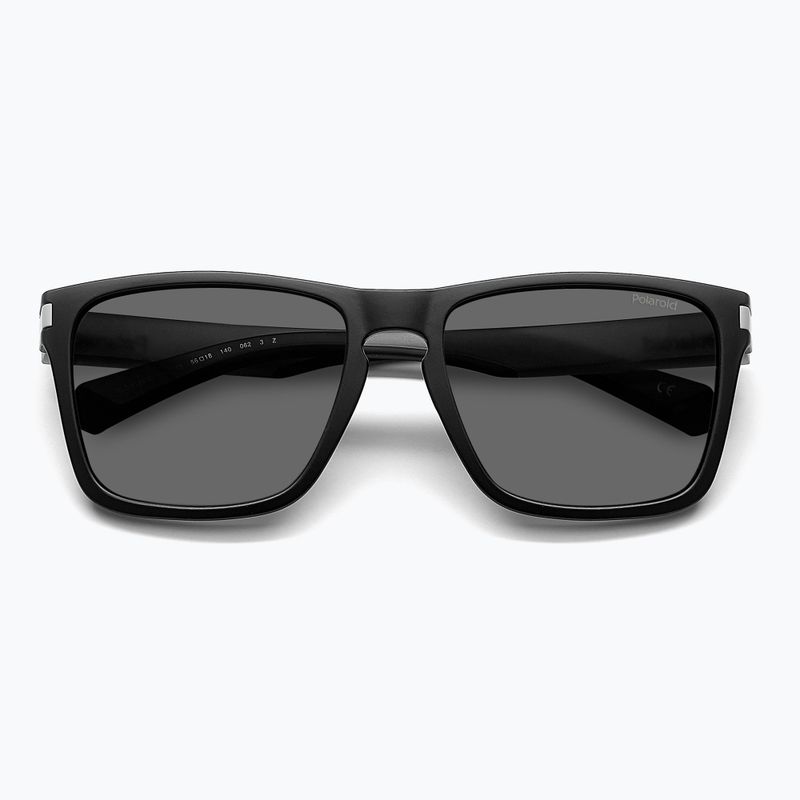Ochelari de soare polarizați Polaroid PLD 2139/S negru mat gri/gri 4