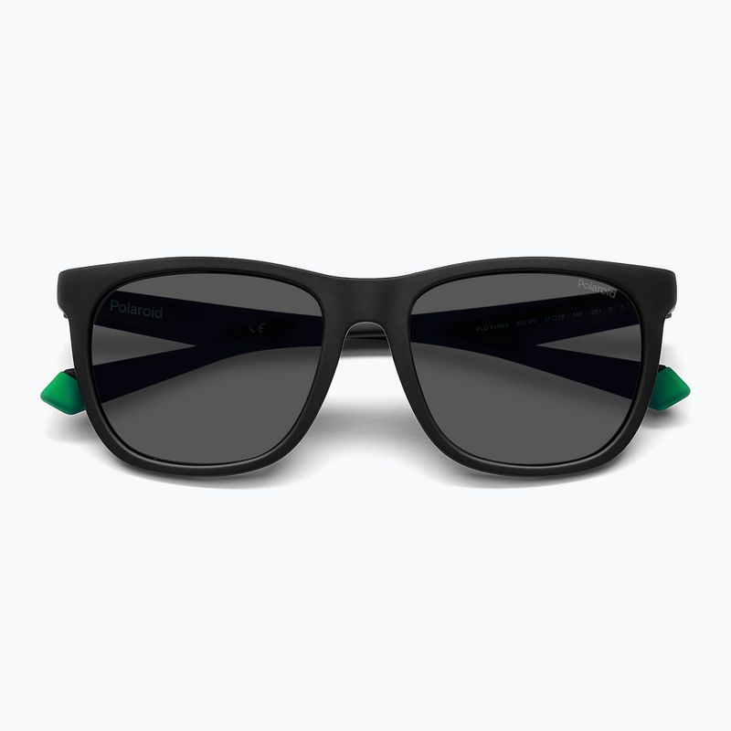 Ochelari de soare Polaroid PLD 2140/S matte black green/grey polarized 3