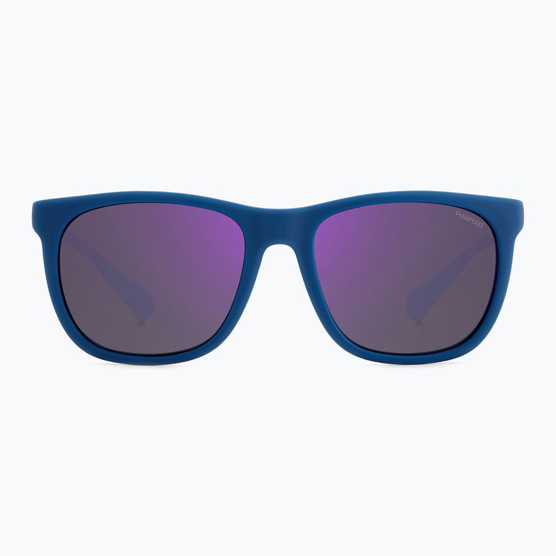 Ochelari de soare Polaroid PLD 2140/S matte blue violet/violet mirror polarized 2