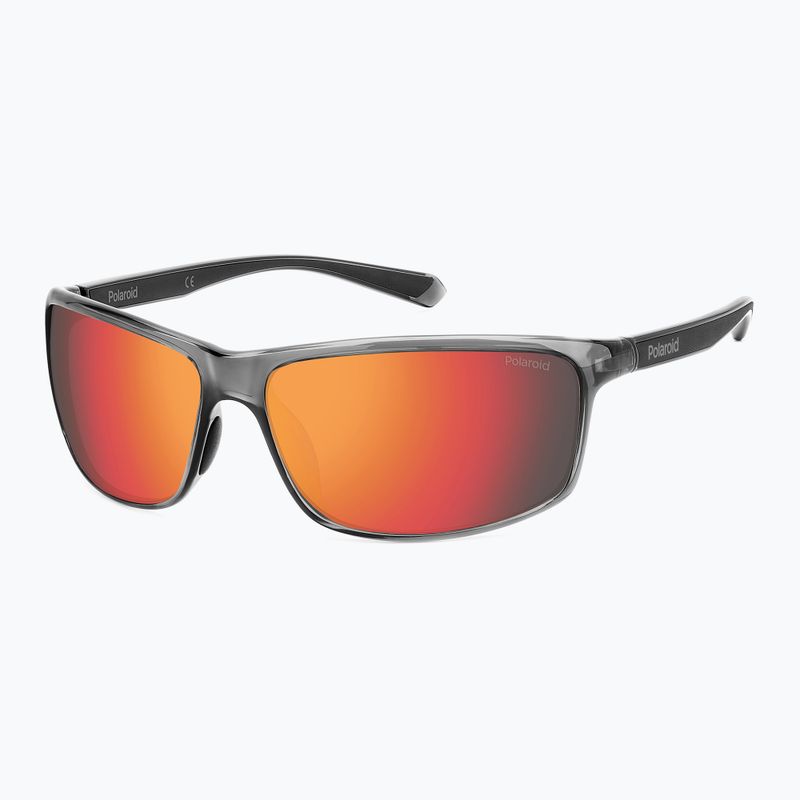 Ochelari de soare Polaroid PLD 7036/S gri/roșu multistrat polarizat 2