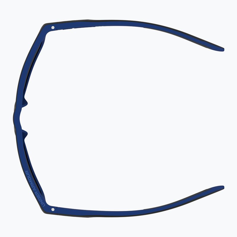 Ochelari de soare pentru bărbați Under Armour Scorcher matte black blue/blu sky mirror 5