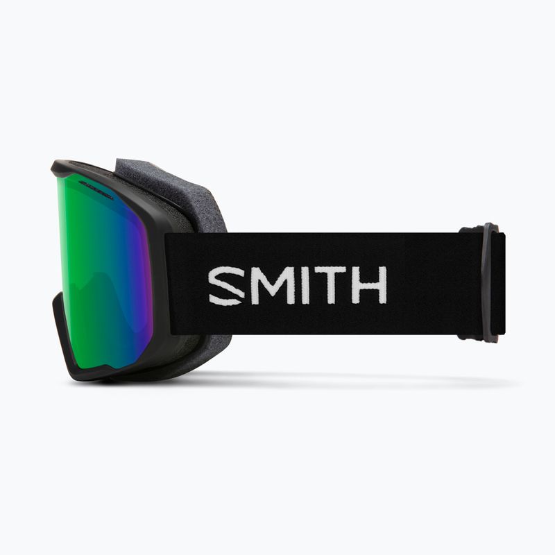 Ochleari de schi Smith Blazer black/green sol-x mirror 9