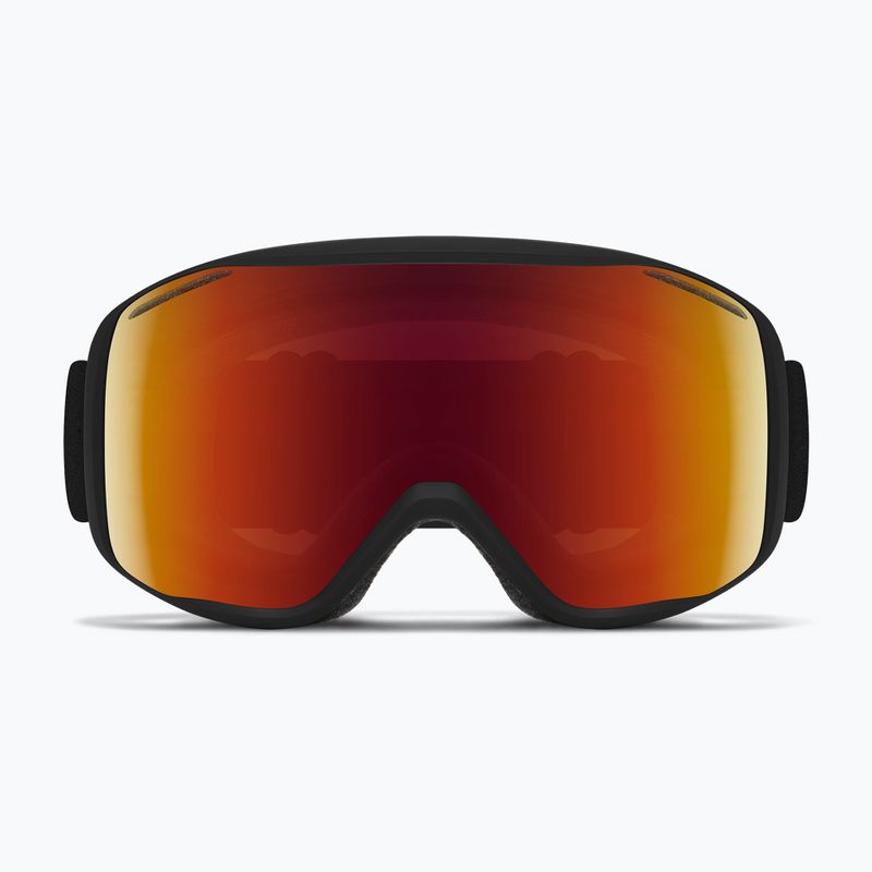 Ochleari de schi Smith Rally black/red sol-x mirror 2